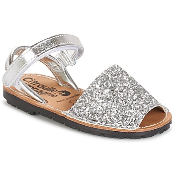 Zapatos Niña Sandalias Citrouille et Compagnie SQUOUBEL Plata