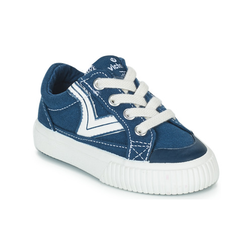 Zapatos Niños Zapatillas bajas Victoria TRIBU LONA RETRO Azul