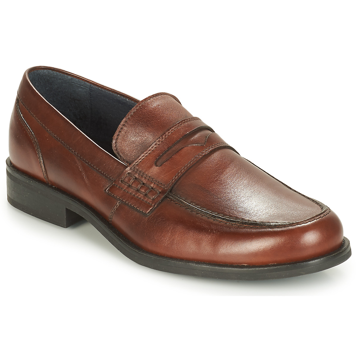 Shoes Men Loafers André KOLL Brown