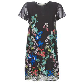 Clothing Women Short Dresses Desigual LORETHA Multicolour