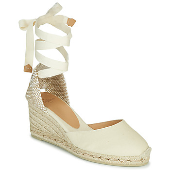 Shoes Women Espadrilles Castaner CARINA Ivory