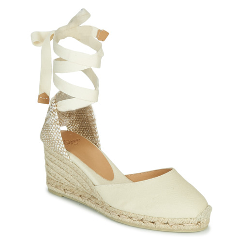 Shoes Women Espadrilles Castaner CARINA Ivory