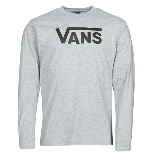 Clothing Men Long sleeved shirts Vans VANS CLASSIC LS Grey