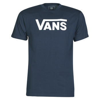 Clothing Men short-sleeved t-shirts Vans VANS CLASSIC Blue / White