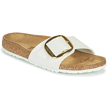 Shoes Women Mules Birkenstock MADRID BIG BUCKLE White