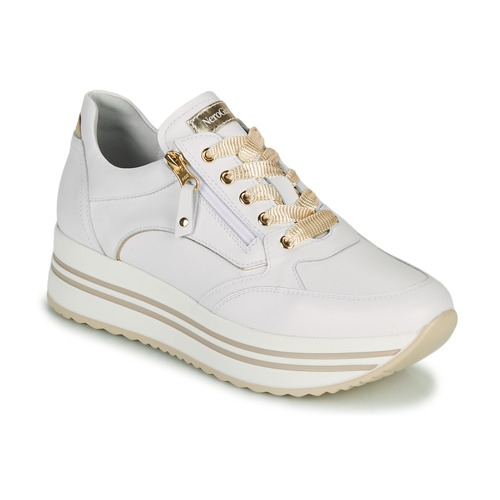 Shoes Women Low top trainers NeroGiardini DAKOTA White