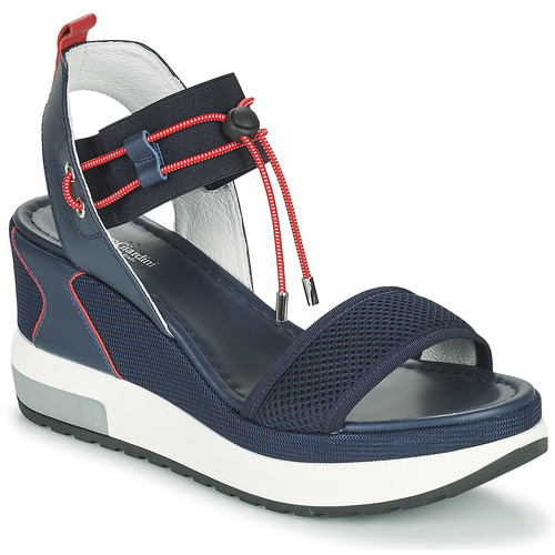 Shoes Women Sandals NeroGiardini CAMINO Marine / Red