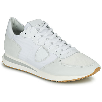 Shoes Men Low top trainers Philippe Model TRPX LOW BASIC White