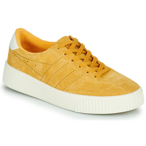 Shoes Women Low top trainers Gola GOLA SUPER COURT SUEDE Mustard