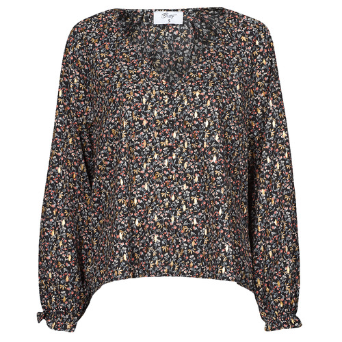 Clothing Women Blouses Betty London PIKKA Black / Multicolour