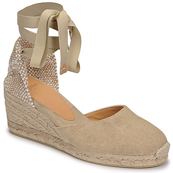 Shoes Women Espadrilles Castaner Carina Beige