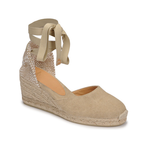 Shoes Women Espadrilles Castaner Carina Beige