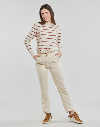 Clothing Women 5-pocket trousers Betty London MARALTINE Beige