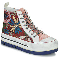 Shoes Women High top trainers Desigual CRUSH ROSA Multicolour