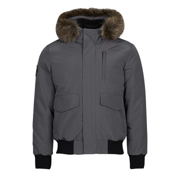 Clothing Men coats Superdry EVEREST BOMBER Charcoal