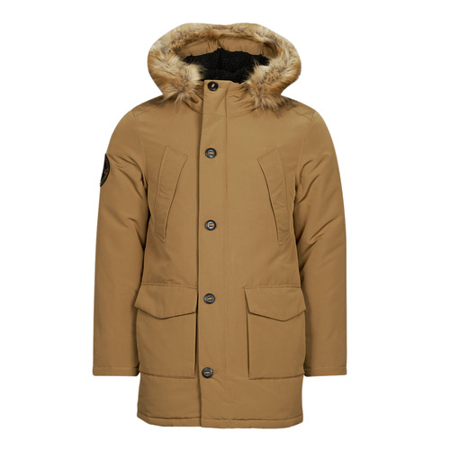 Clothing Men Parkas Superdry VINTAGE EVEREST PARKA Sandstone