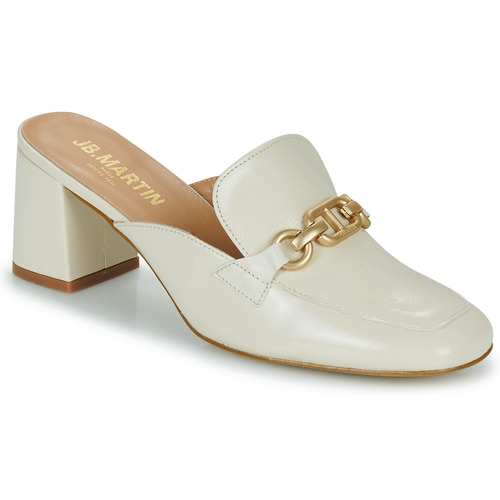 Shoes Women Mules JB Martin VALENCIA Vintage / Off / White