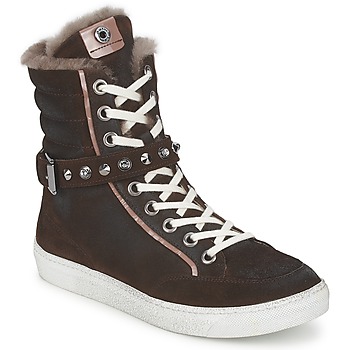 Shoes Women High top trainers Janet Sport MOROBRAD Brown