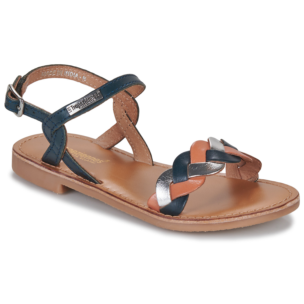 Shoes Girl Sandals Les Tropéziennes par M Belarbi BONBON Marine / Multicolour