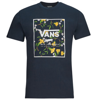 Clothing Men short-sleeved t-shirts Vans MN CLASSIC PRINT BOX Marine