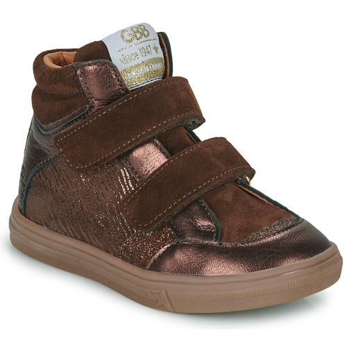 Shoes Girl High top trainers GBB LUCELLA Brown