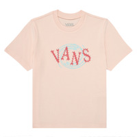 Clothing Girl short-sleeved t-shirts Vans INTO THE VOID BFF Pink