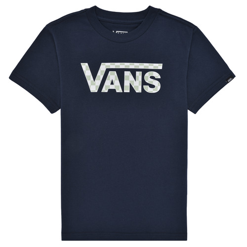 Clothing Boy short-sleeved t-shirts Vans VANS CLASSIC LOGO FILL Marine