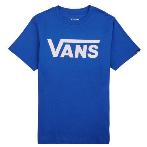 Clothing Boy short-sleeved t-shirts Vans BY VANS CLASSIC Blue