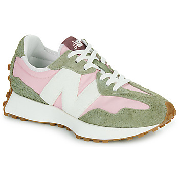 Shoes Women Low top trainers New Balance 327 Kaki / Pink