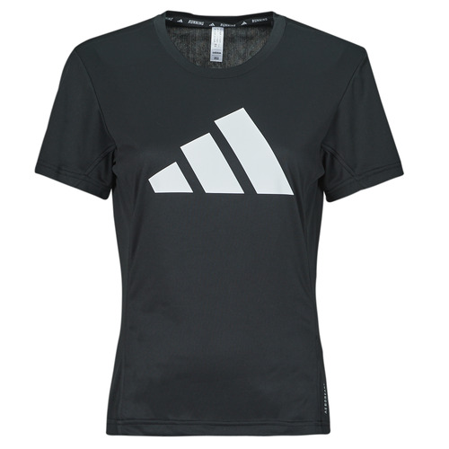 adidas Performance RUN IT TEE Black / White