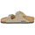 Shoes Men Mules Birkenstock Arizona SYN DesDust GrTaupe/Brown VEG Beige