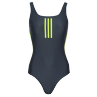 Clothing Women Swimsuits adidas Performance 3-Stripes Graphic V-Back Swimsuit Marine