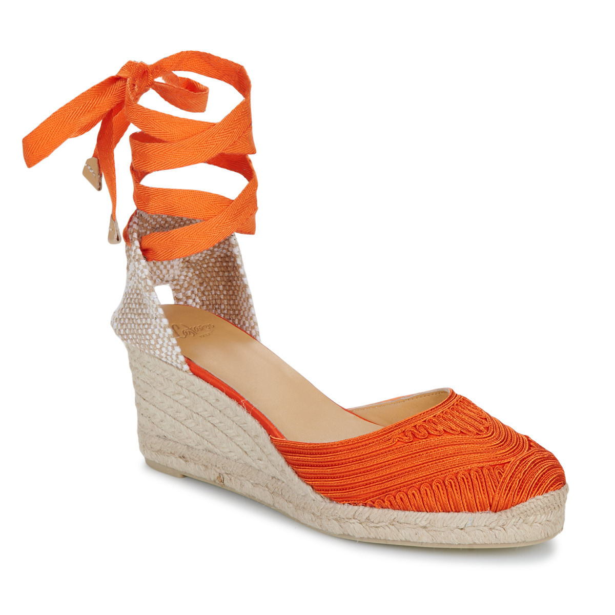 Shoes Women Espadrilles Castaner CARINA Orange