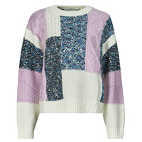 Clothing Women jumpers Desigual JERS EDMONTON Multicolour / White