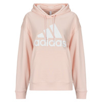 Clothing Women sweaters Adidas Sportswear Essentials Big Logo Oversized French Terry Hoodie Pink