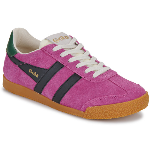 Shoes Women Low top trainers Gola Elan Pink / Black / Green