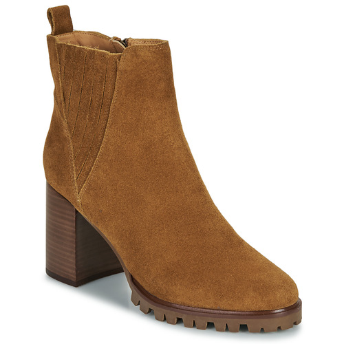 Shoes Women Ankle boots Karston POPPY Camel