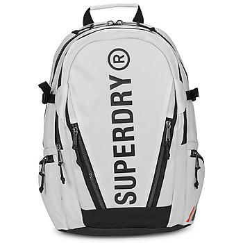 Bags Rucksacks Superdry TARP RUCKSACK White / Black