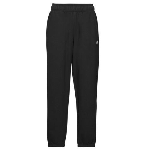 Clothing Women Tracksuit bottoms New Balance SPORT ESSENTIAL FLEECE JOGGER Black