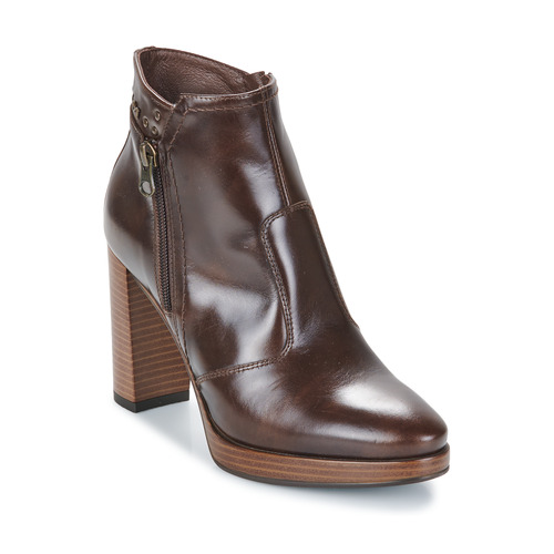 Shoes Women Ankle boots NeroGiardini  Brown