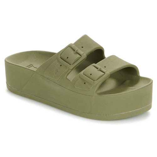 Shoes Women Mules Cacatoès CAIPIRINHA CLASSIC Kaki