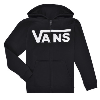 Clothing Children sweaters Vans Vans Classic II FZ Black