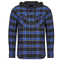 Clothing Men Jackets / Blazers Vans MN PARKWAY II Black / Blue