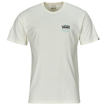 Clothing Men short-sleeved t-shirts Vans MN HOLDER ST CLASSIC Ecru