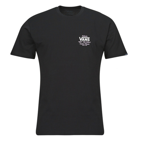 Clothing Men short-sleeved t-shirts Vans MN HOLDER ST CLASSIC Black