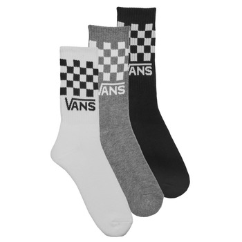 Accessorie Men High socks Vans Classic Check Crew Black / White / Grey