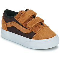 Shoes Boy Low top trainers Vans Old Skool V Cognac / Brown