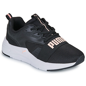 Shoes Women Multisport shoes Puma Wired 2 Black / Pink / White