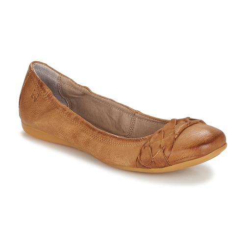 Shoes Women Ballerinas Dream in Green CICALO Tan