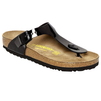 Shoes Women Flip flops Birkenstock GIZEH Black